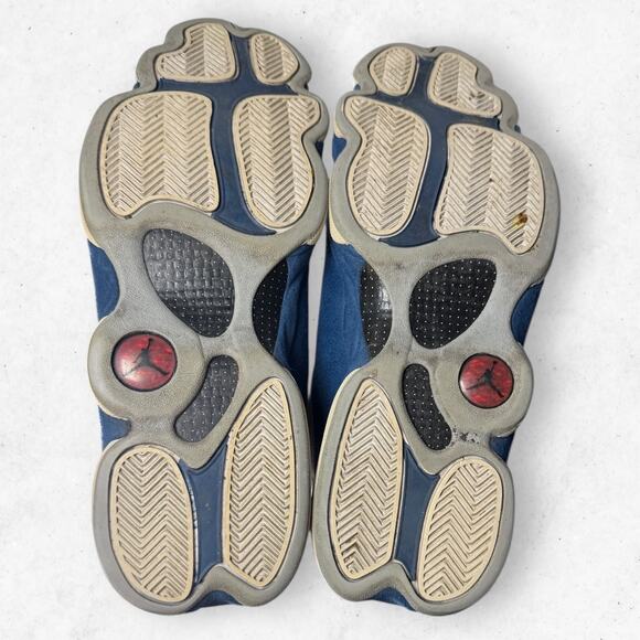 Nike Air Jordan 13 Retro GS Shoes White French Blue Men\'s 11.5 main image 8